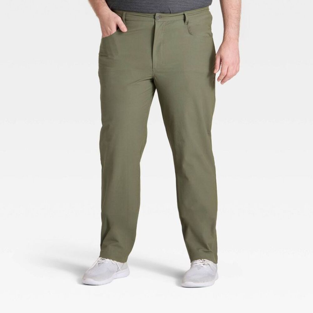 Men's Heavy Twill Pants - All In Motion Green 36x30